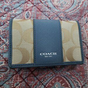 ECU Coach slim card case